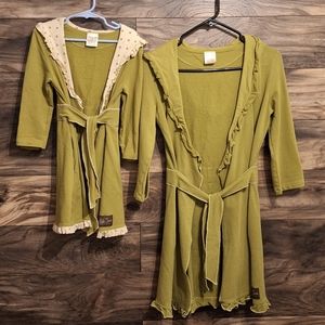 MJ Hammond Bay Collection Mossy Oak Hooded Cardigan Matching Mommy and Me Pair